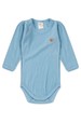 Conjunto Body e Calça Canelado - Xadrez Azul - Ame Kids