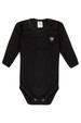 Conjunto Body e Calça Canelado - Xadrez Preto - Ame Kids