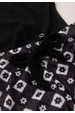 Conjunto Body e Calça Canelado - Xadrez Preto - Ame Kids