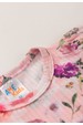 Vestido Manga Longa - Floral Beringela - Ame Kids