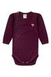 Conjunto Body Manga Longa e Saia - Beringela - Ame Kids