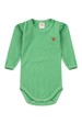 Conjunto Body Manga Longa e Saia - Verdinho - Ame Kids