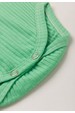 Conjunto Body Manga Longa e Saia - Verdinho - Ame Kids