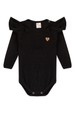 Conjunto Body e Calça Pied de Poule - Preto - Ame Kids