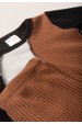 Conjunto Blusa e Calça Santorini Tricolor -  Tricolor  Preto - Ame Kids