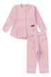 Conjunto Bata e Calça Moletom - Rosa Bebê - Ame Kids