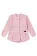Conjunto Bata e Calça Moletom - Rosa Bebê - Ame Kids