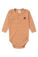 Conjunto Body Canelado Botões Menino - Cobre - Ame Kids