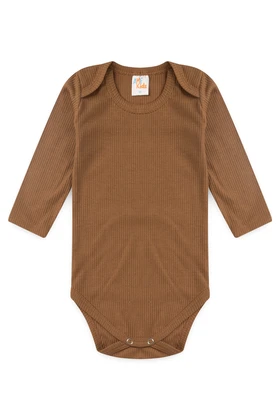 Conjunto Canelado Light Longo - Doce de Leite - Ame Kids