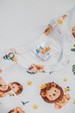 Conjunto Body Canelado Menino - Lion - Ame Kids