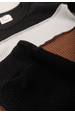 Conjunto Blusa e Calça Santorini Tricolor Menino - Preto - Ame Kids