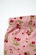 Conjunto Canelado Light Longo - Floral Pêssego - Ame Kids