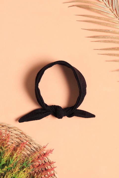 Faixinha de Cabelo - Preto - Ame Kids