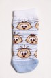 Kit 3 Pares Meia Soquete Infantil - Cia da Meia Turma da Mônica - Cebolinha e Cascão Baby