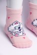 Kit 3 Pares Meia Soquete Infantil - Cia da Meia Turma da Mônica - Magali Baby