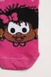 Kit 2 Pares Meia Soquete Infantil - Cia da Meia Turma da Mônica - Milena