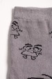 Kit 2 Pares Meia Soquete Infantil - Cia da Meia Turma da Mônica - Cebolinha