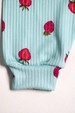 Conjunto Canelado Light Longo - Moranguinho Azul Bebê - Ame Kids