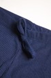 Conjunto Canelado Light Curto - Azul Marinho - Ame Kids