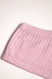 Conjunto Cropped Canelado Curto Menina - Rosa Bebê - Ame Kids