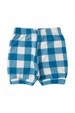 Conjunto Canelado Light Curto - Xadrez Azul - Ame Kids