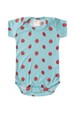 Conjunto Canelado Light Curto - Moranguinho Azul Bebê - Ame Kids