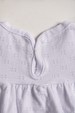 Conjunto Bata e Tapa Fralda Laise - Branco - Randa Mundu