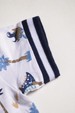 Conjunto Blusa e Bermuda  - Dinossaurs Branco - Randa Mundu