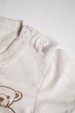 Conjunto Blusa e Bermuda  - Creme - Randa Mundu