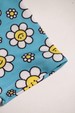 Conjunto Body Alcinha Canelado Menina - Margaridas Azul - Ame Kids