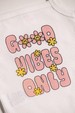 Conjunto Body Alcinha Canelado Menina - Margaridas Rosa Bebê - Ame Kids