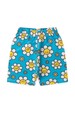 Conjunto Body Alcinha Canelado Menina - Margaridas Azul - Ame Kids