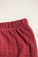 Conjunto Bata Shorts Bubble Menina - Vermelho - Ame Kids