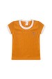 Conjunto Blusa Shorts Canelado Menina - Girassol  - Ame Kids
