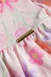 Vestido Favinho Floral - Rosa Bebê - Randa Mundu