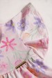 Vestido Favinho Floral - Rosa Bebê - Randa Mundu