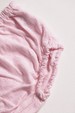 Conjunto Bata e Tapa Fralda Laise - Rosa Bebê - Randa Mundu