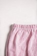 Conjunto Bata e Tapa Fralda Laise - Rosa Bebê - Randa Mundu