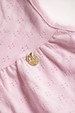 Conjunto Bata e Tapa Fralda Laise - Rosa Bebê - Randa Mundu