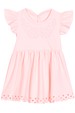 Vestido com Aplique Strass - Rosa - Randa Mundu