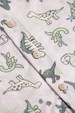 Conjunto Blusa Polo e Bermuda - Dinossauro Verde - Randa Mundu