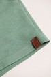 Conjunto Blusa Polo e Bermuda - Dinossauro Verde - Randa Mundu