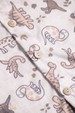 Conjunto Blusa Polo e Bermuda - Dinossauro Avelã - Randa Mundu