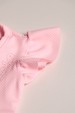 Vestido com Aplique Strass - Rosa - Randa Mundu
