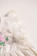 Body Bordado com Renda - Off-White - Randa Mundu