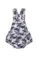 Conjunto Romper com Camiseta - Dino Camuflado - Ame Kids