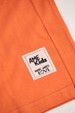 Conjunto de Blusa e Shorts Meia Malha Menino - Laranja - Ame Kids