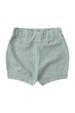 Conjunto Blusa com Botões e Shorts Canelado Menina - Verde Jade - Ame Kids
