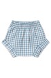 Conjunto Alcinha Canelado Curto Menina - Arco Iris Azul - Ame Kids