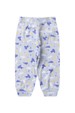 Conjunto Canelado Light Longo - Nuvens Azul Bebê - Ame Kids